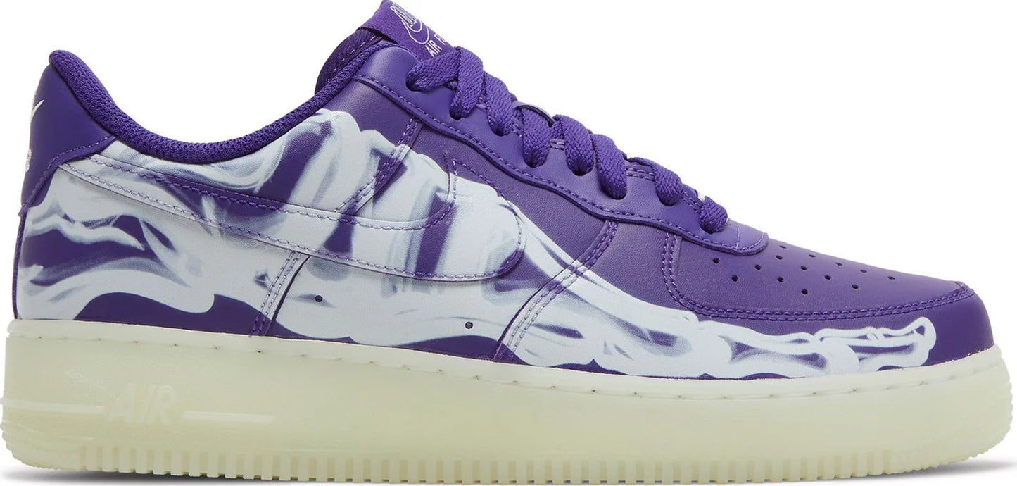 Nike Air Force 1 "Purple Skeleton"