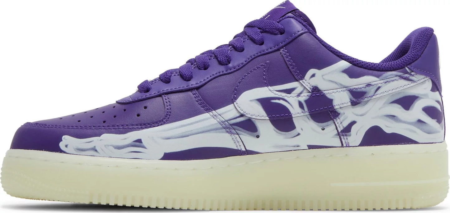 Nike Air Force 1 "Purple Skeleton"