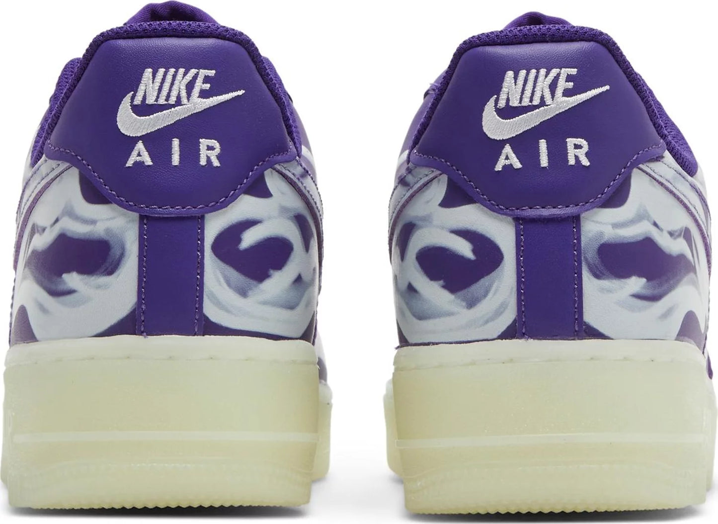 Nike Air Force 1 "Purple Skeleton"