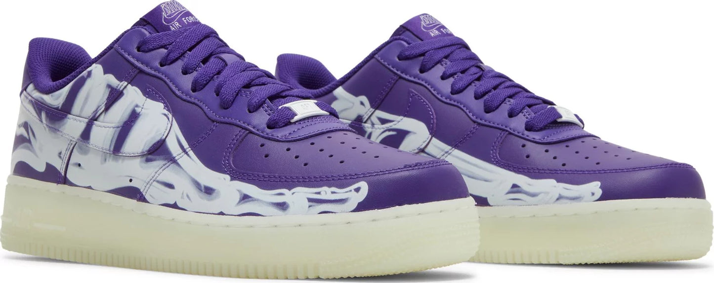 Nike Air Force 1 "Purple Skeleton"