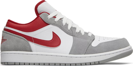 Nike Air Jordan 1 Low "Light Smoke Grey/Gym Red"