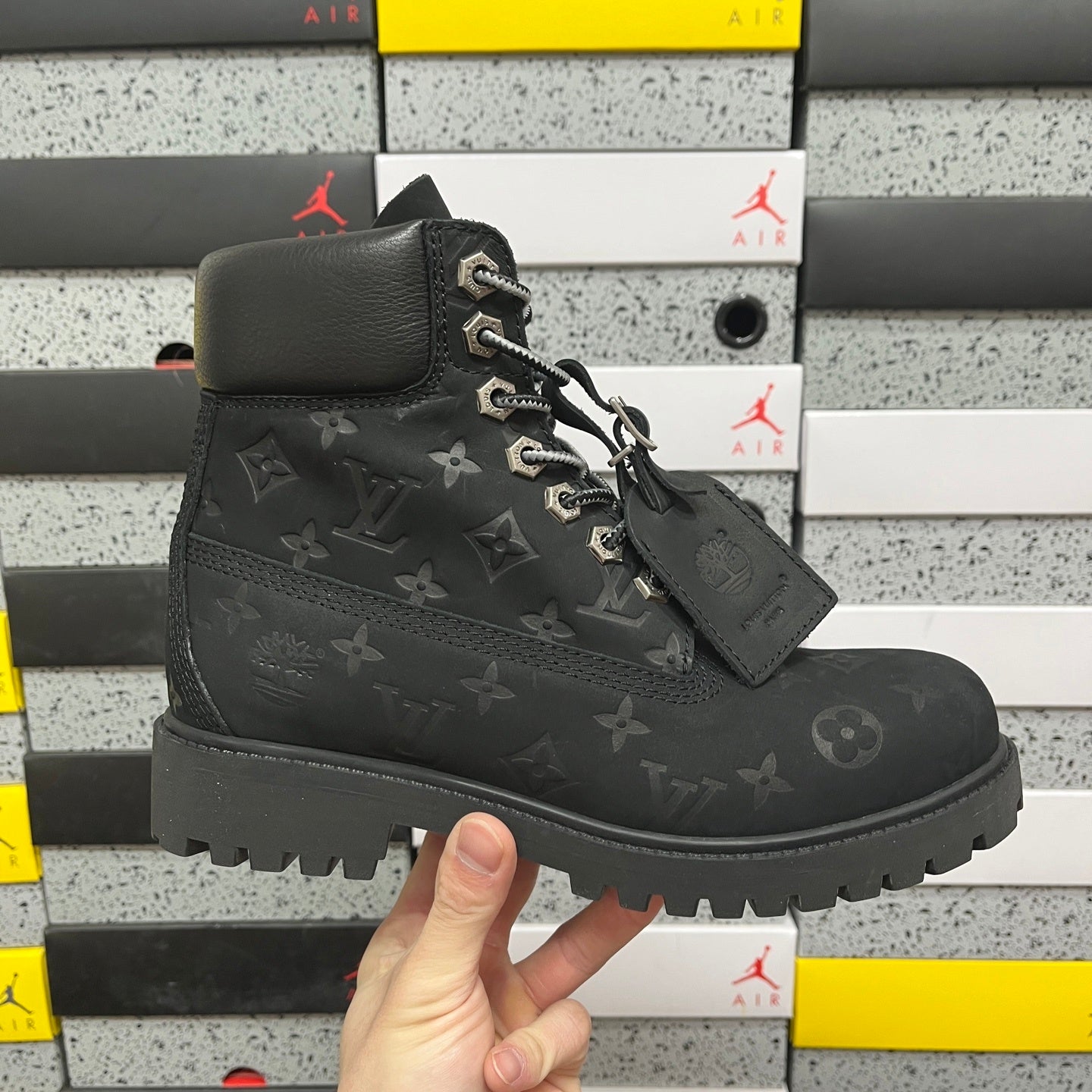 Timberland 6 x LV ‘Black Monogram’
