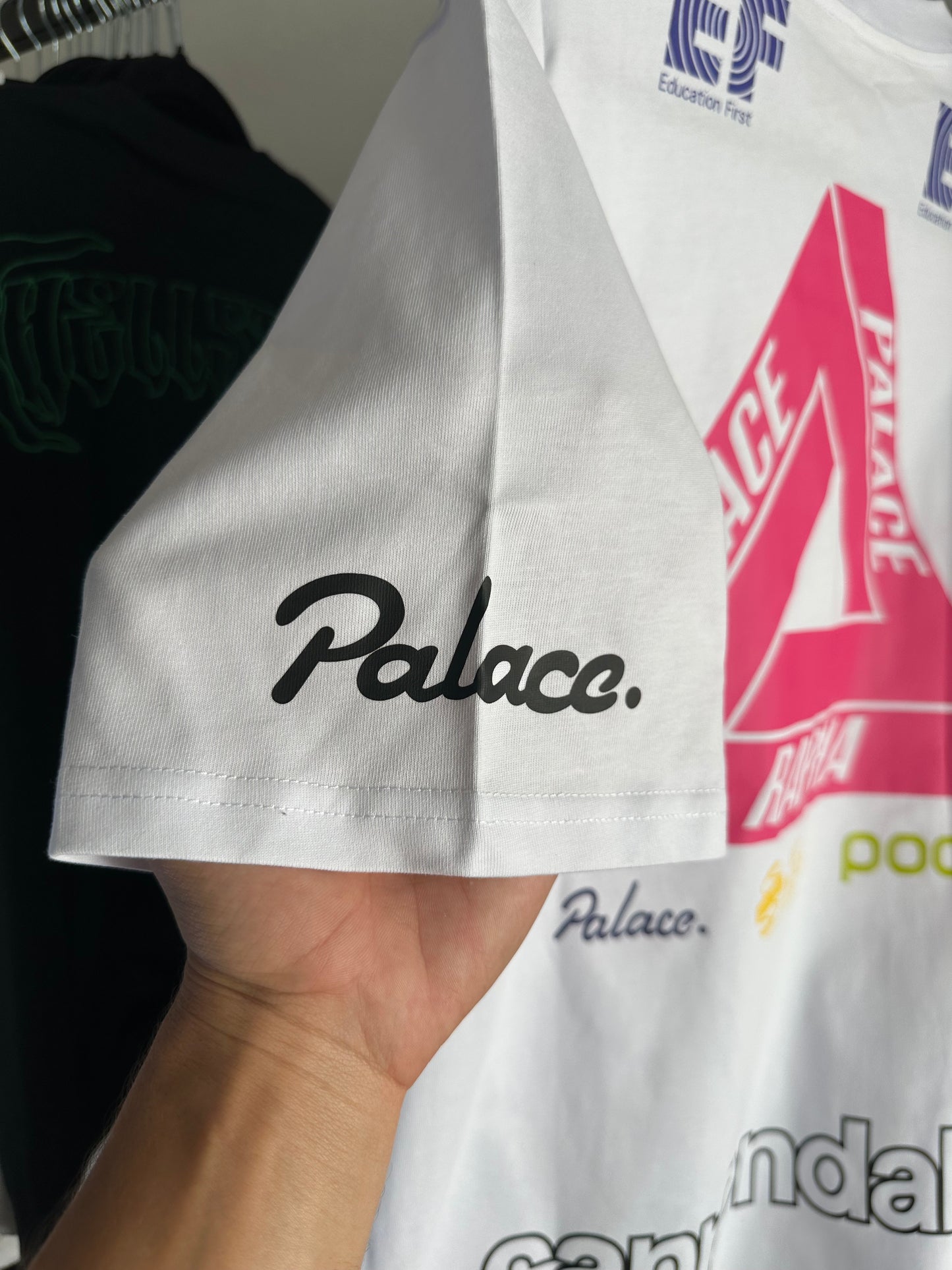 Camiseta Palace x Rapha Off Bike White (Pronta Entrega)