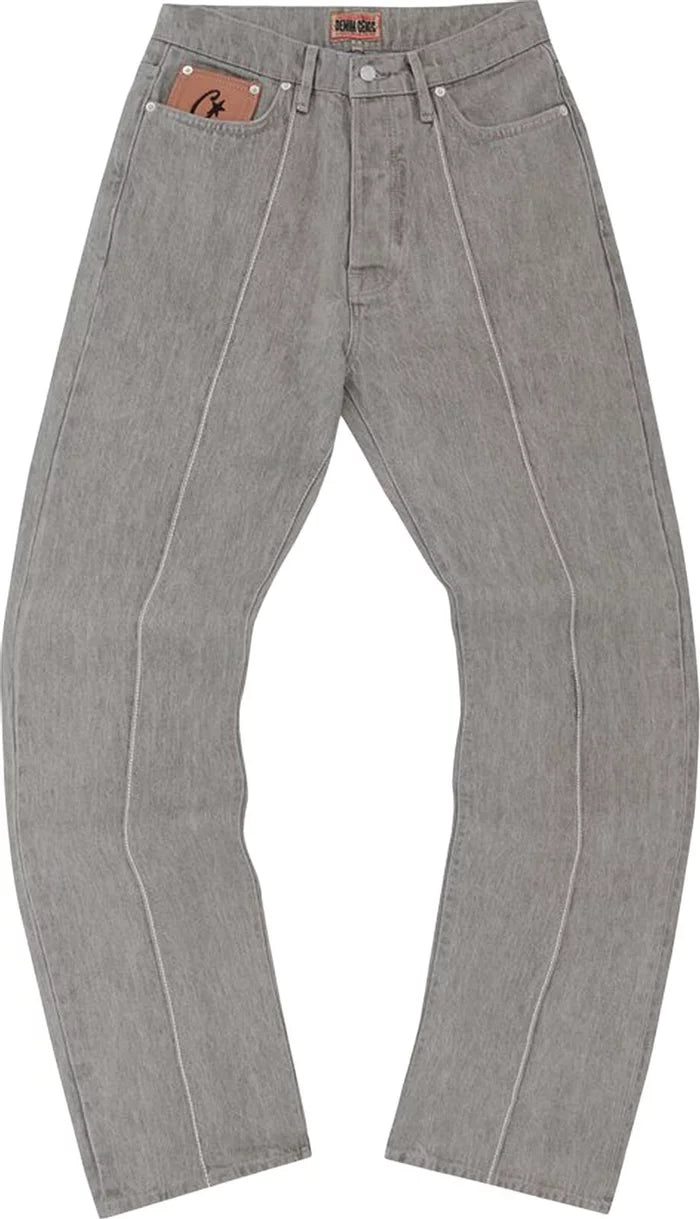 Calça Jeans Corteiz Denim “Grey”