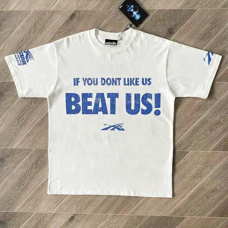 Camiseta Hellstar Beat Us! White