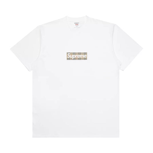 Camiseta Supreme x Burberry "White"