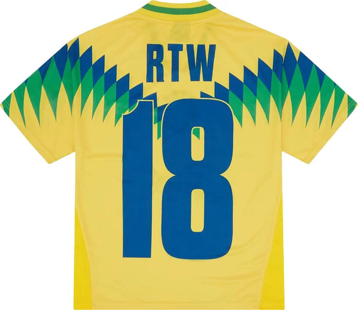 Camiseta Corteiz Brasil Football Jersey “Yellow”