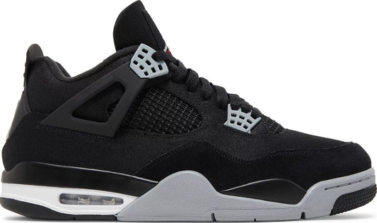 Nike Air Jordan 4 "Black Canvas"