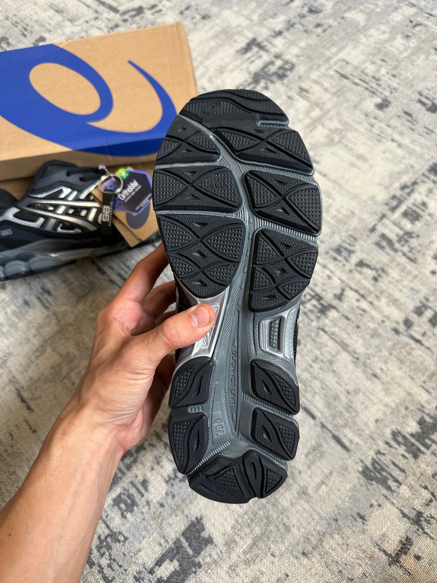 Asics Gel NYC “Triple Black” (Pronta Entrega)