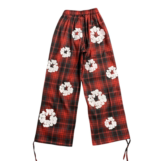Calça Denim Tears Cotton Wreath Pajama ‘Red’