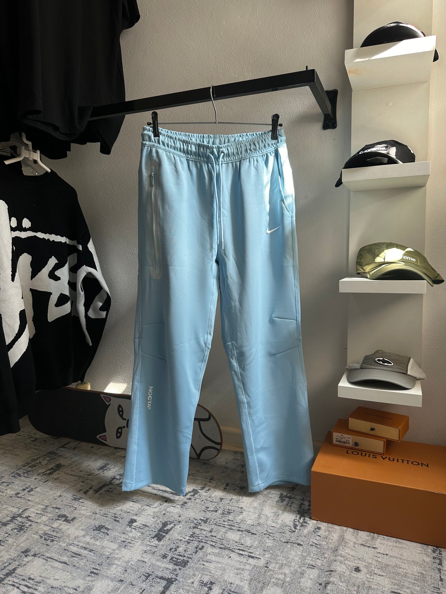 Conjunto Moletom/Calça Tech Fleece Nike x NOCTA “Azul” (Pronta Entrega)