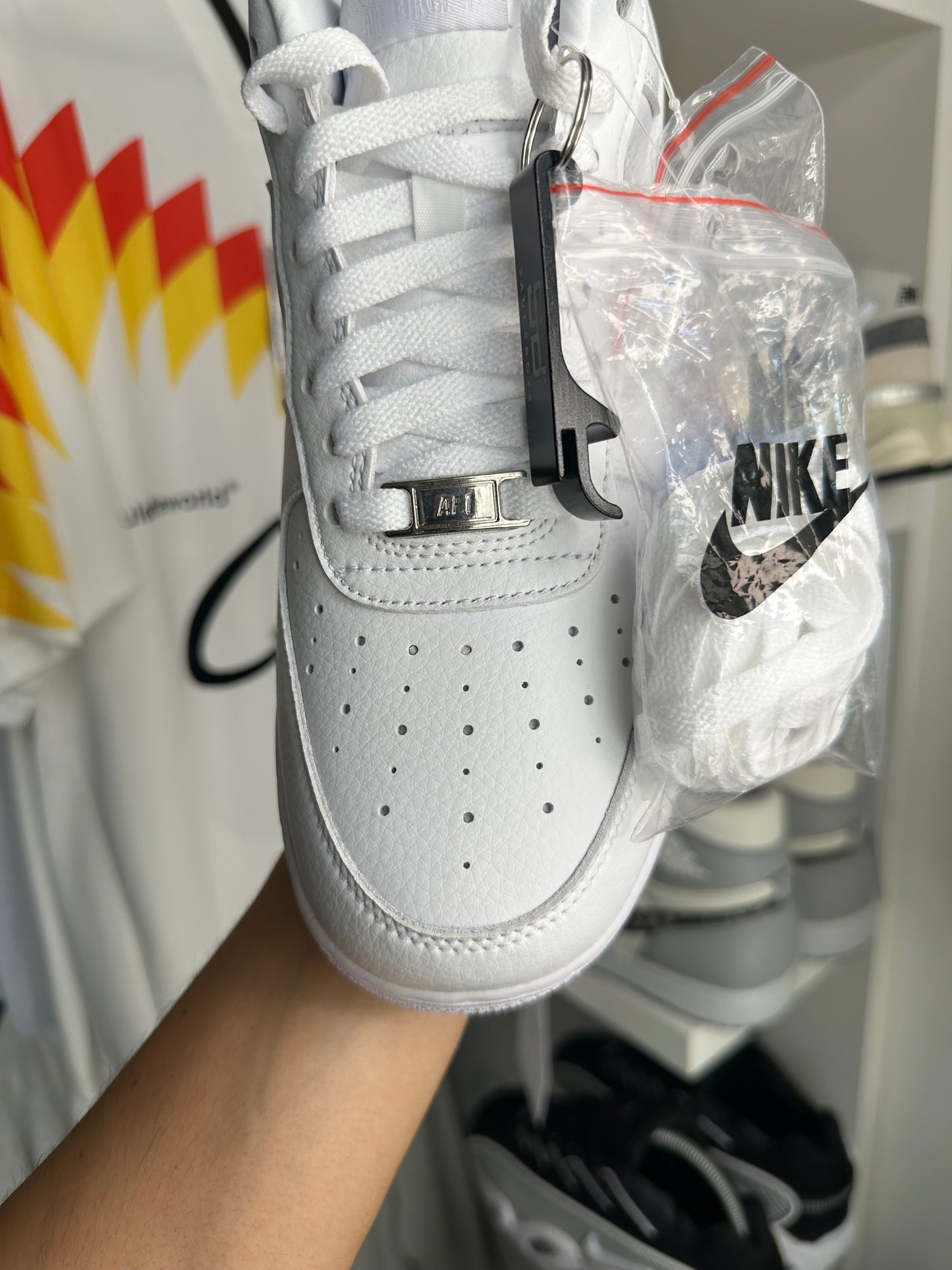 Nike Air Force 1 NOCTA Branco “Love You Forever” (Pronta Entrega)