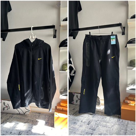 Conjunto Moletom/Calça Tech Fleece Nike x NOCTA “Preto” (Pronta Entrega)