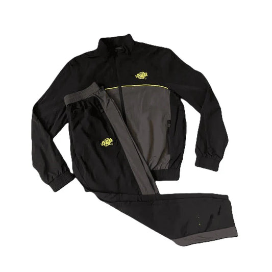 Conjunto Syna World ‘Syna Logo’ Shell Preto/Cinza/Amarelo