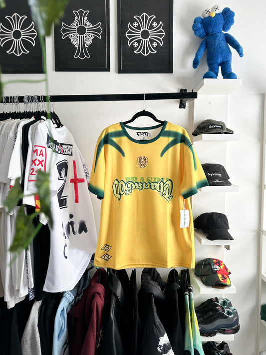 Camiseta Travis Scott Brasil Soccer Jersey (Pronta Entrega)