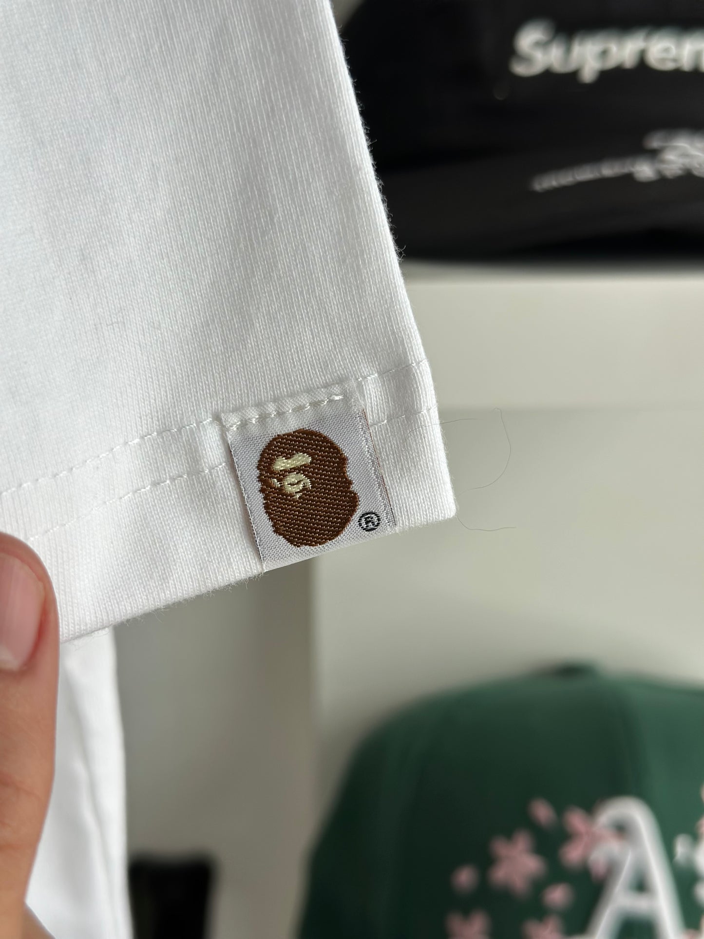 Camiseta Bape ‘Ape Shall Never Kill Ape’ (Pronta Entrega)