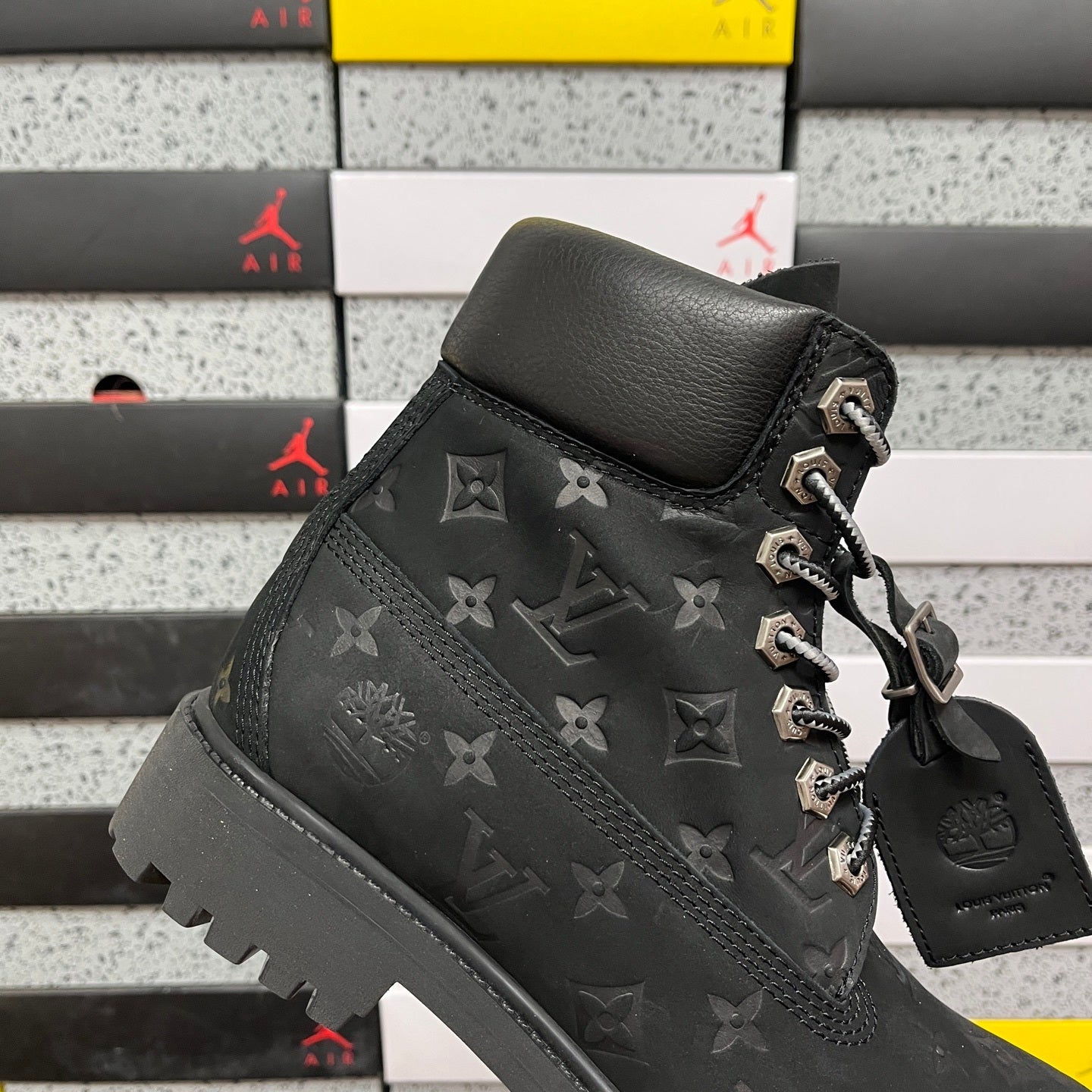 Timberland 6 x LV ‘Black Monogram’