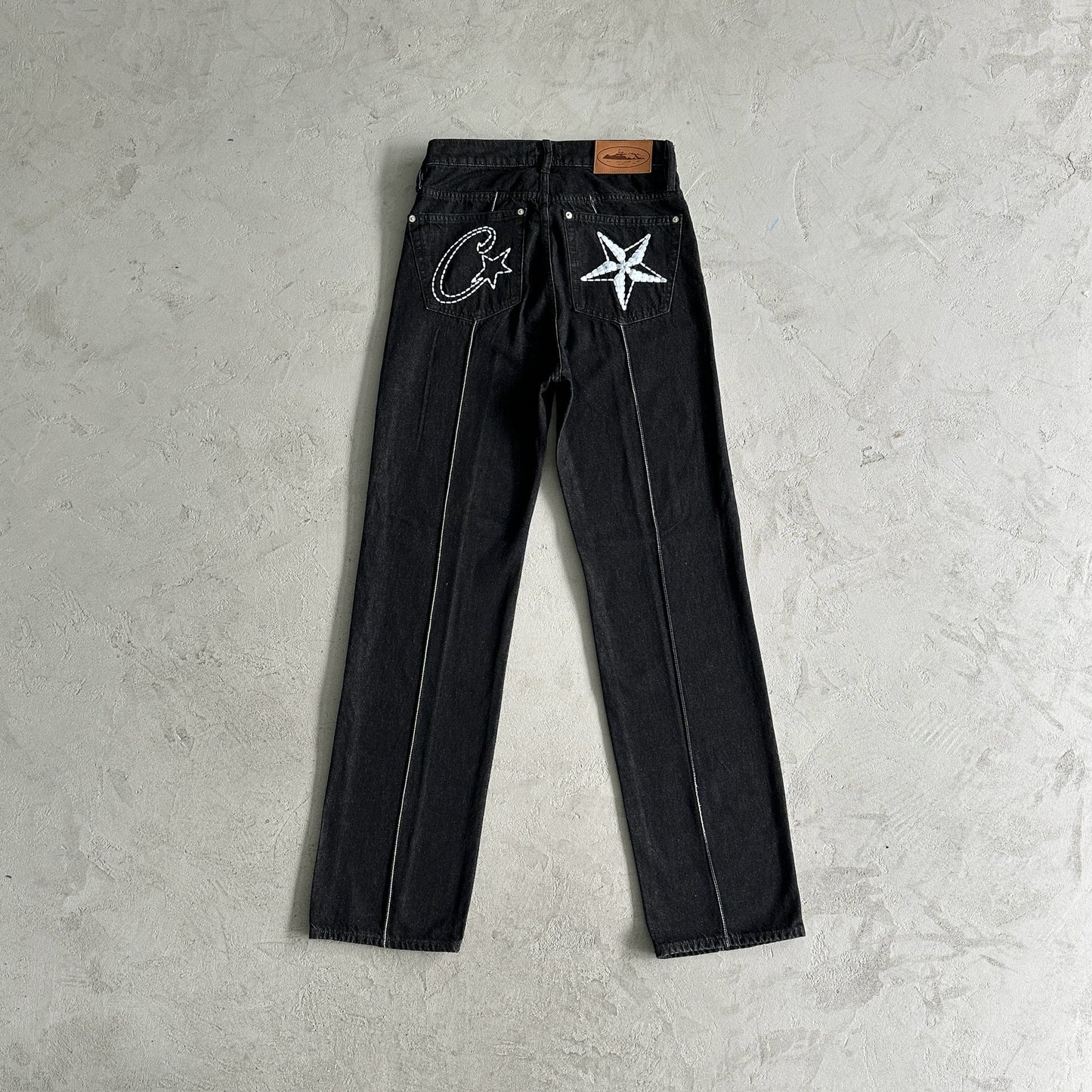 Calça Jeans Corteiz Denim “Black”