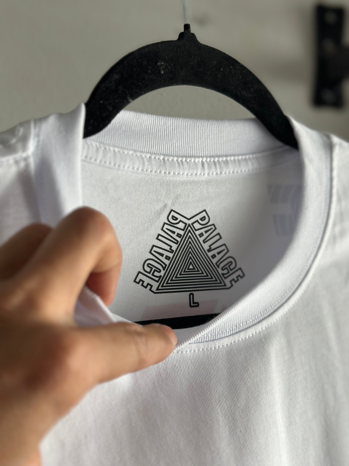 Camiseta Palace x Rapha Off Bike White (Pronta Entrega)