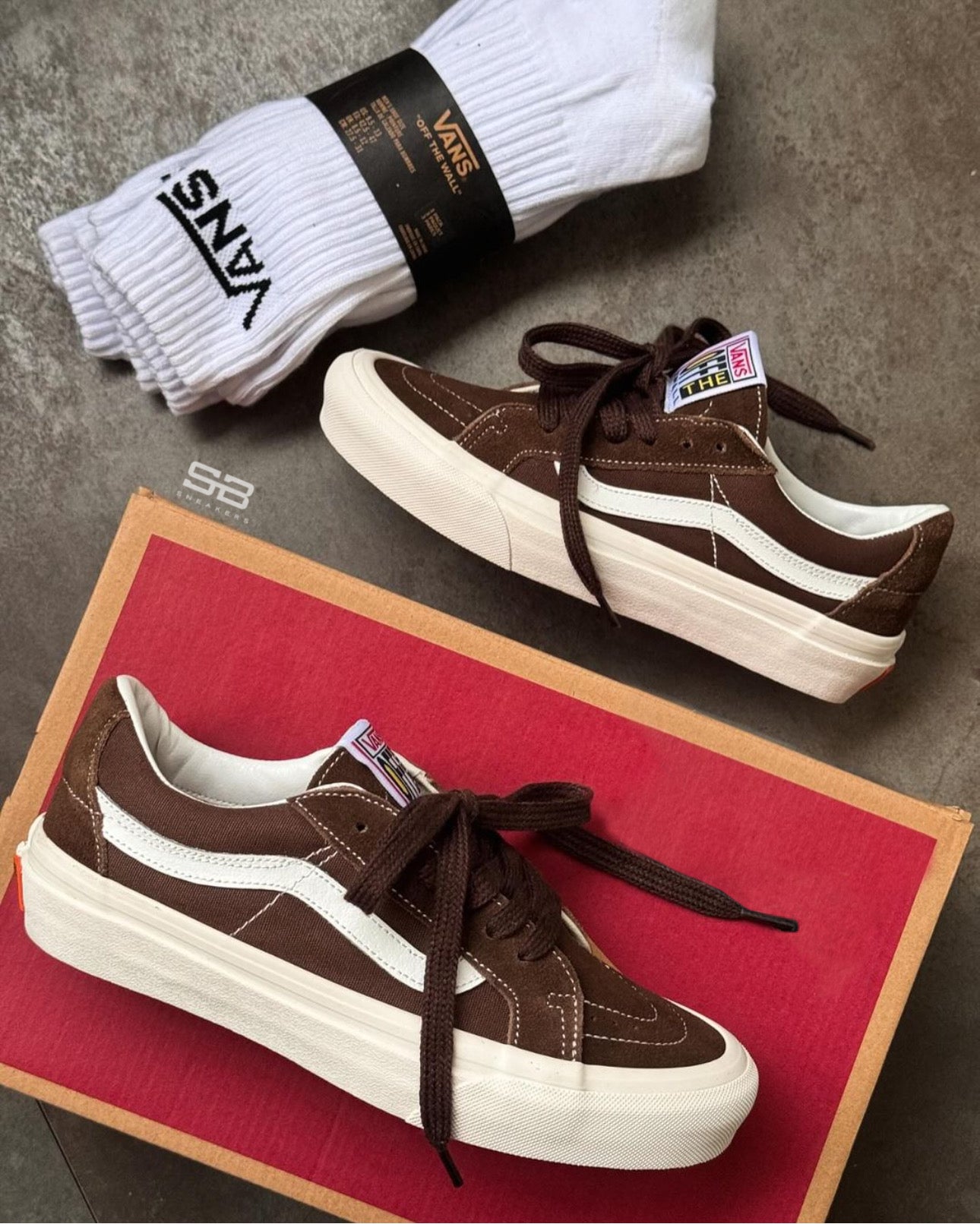 Vans Sk8 Low "Reissue Mocha"