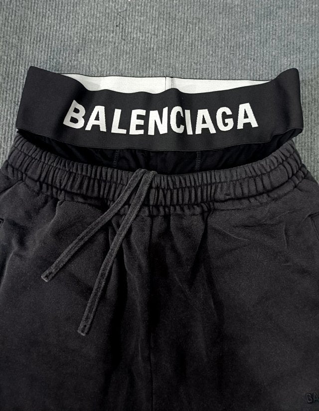 Calça Box Balenciaga Double Waist ‘Black’