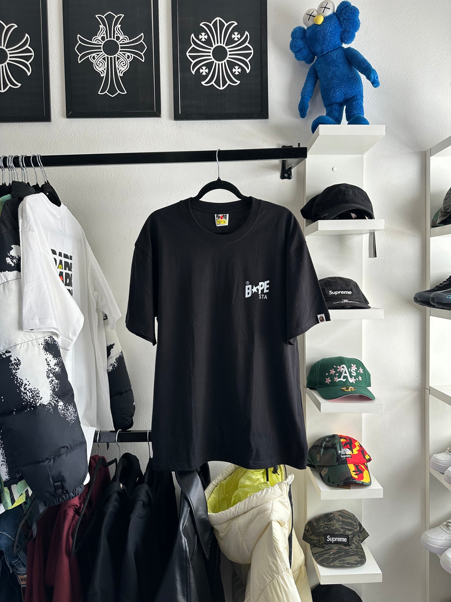 Camiseta Bape ‘Bapesta Mini Logo Multilcolor’ (Pronta Entrega)