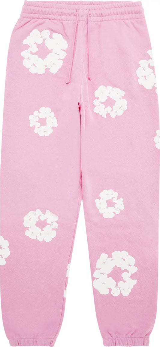 Calça Denim Tears The Cotton Wreath Pink