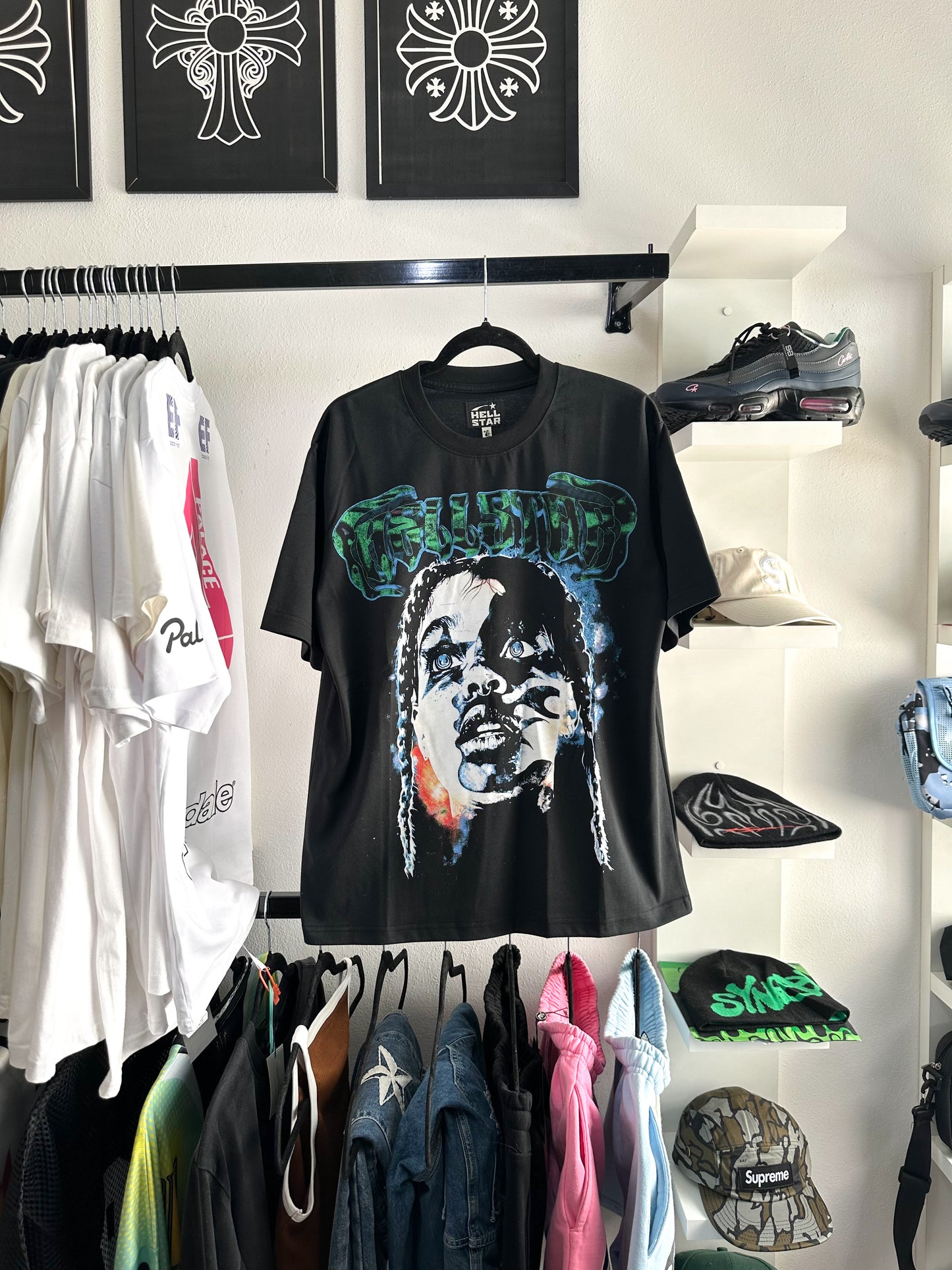 Camiseta Hellstar ‘Amen - Black’ (Pronta Entrega)