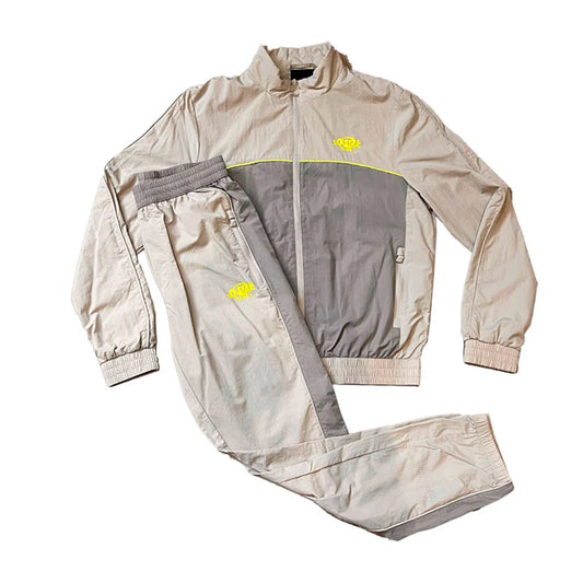 Conjunto Syna World ‘Syna Logo’ Shell Cinza/Verde