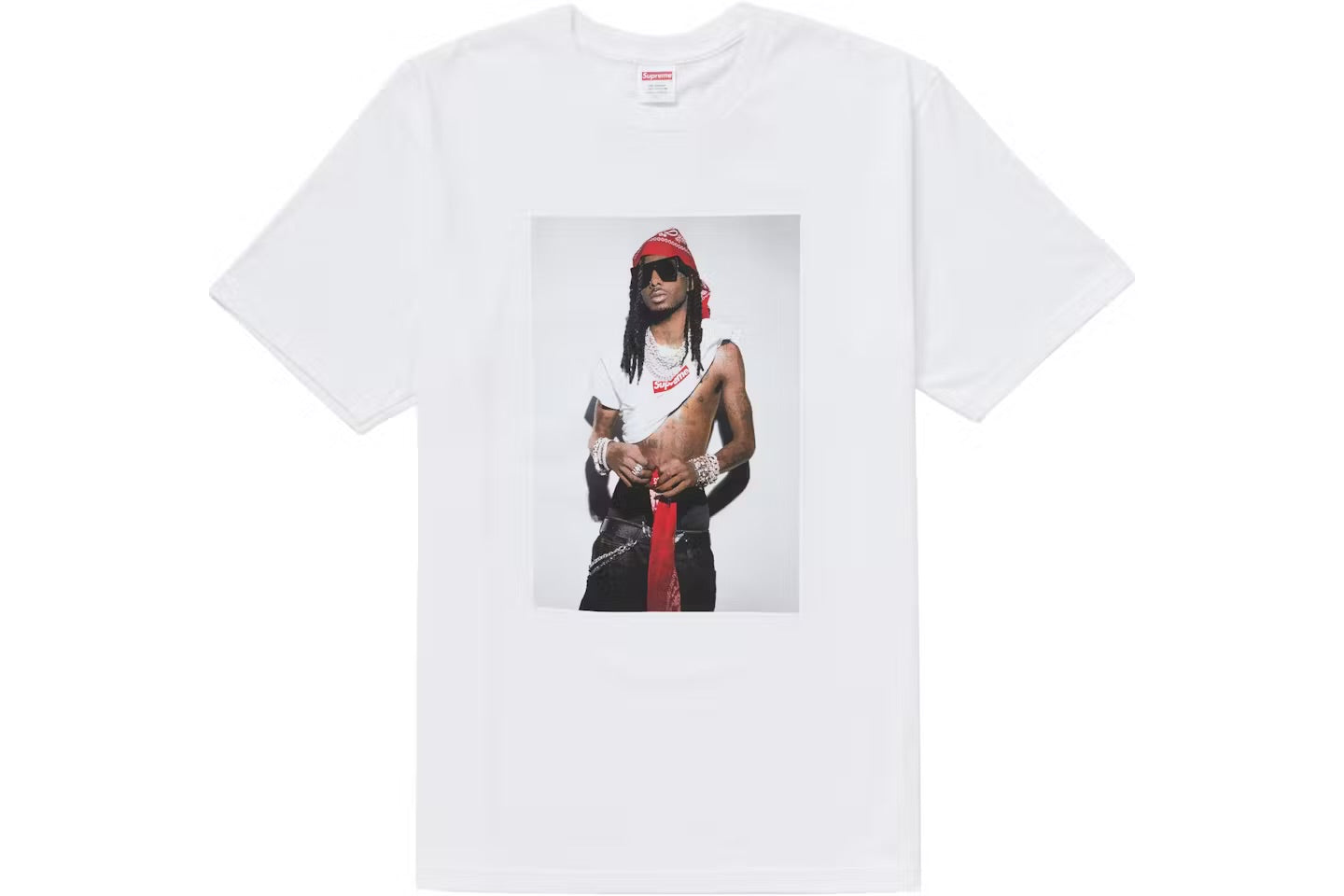 Camiseta Supreme x Playboi Carti ‘White’