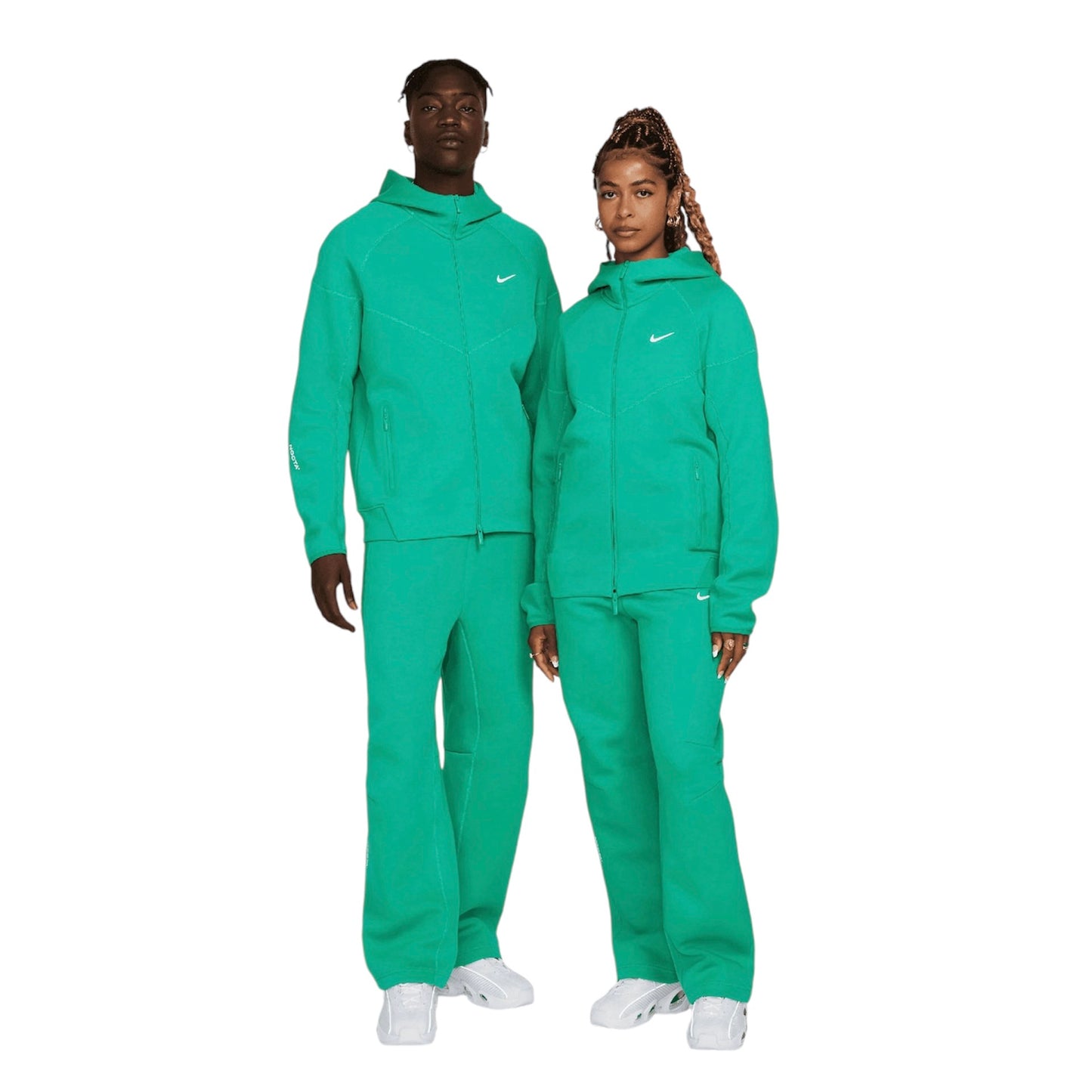 Conjunto Calça Nike x NOCTA Tech Fleece Stadium Green/Sail