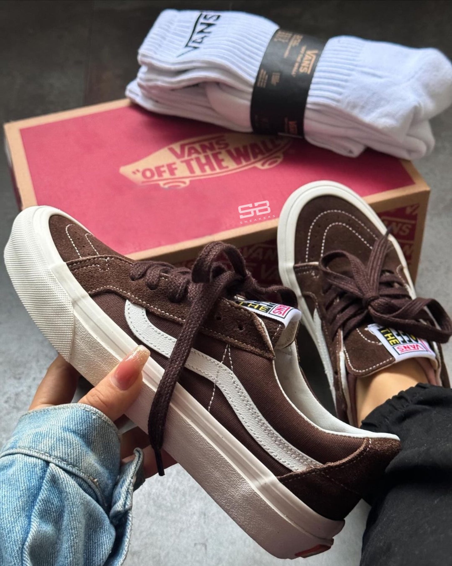 Vans Sk8 Low "Reissue Mocha"