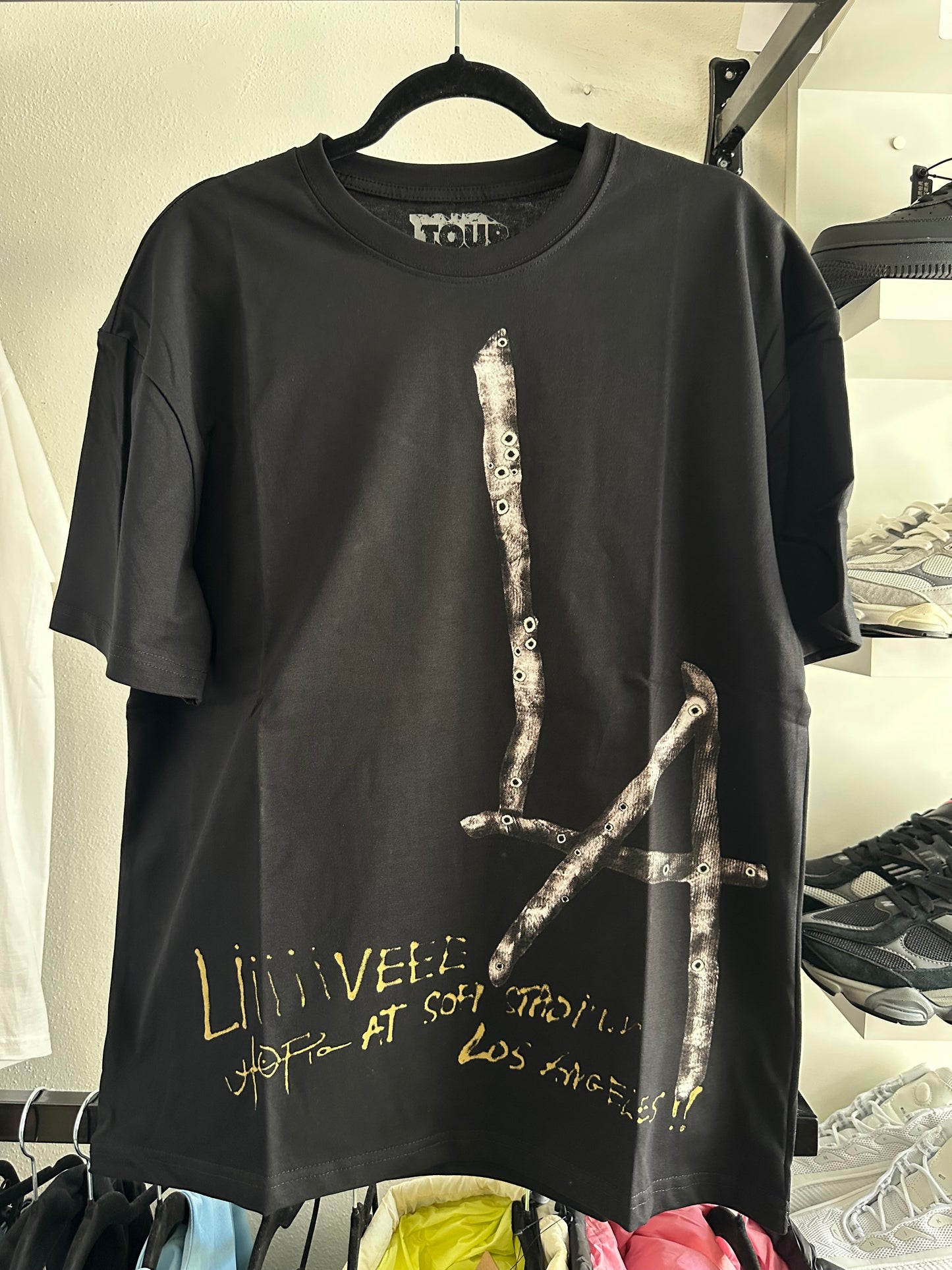 Camiseta Travis Scott Preta “Circus Maximus LA” (Pronta Entrega)