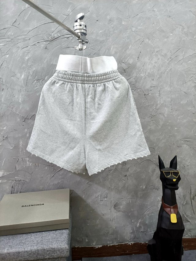 Shorts Balenciaga Double Waist ‘Grey’