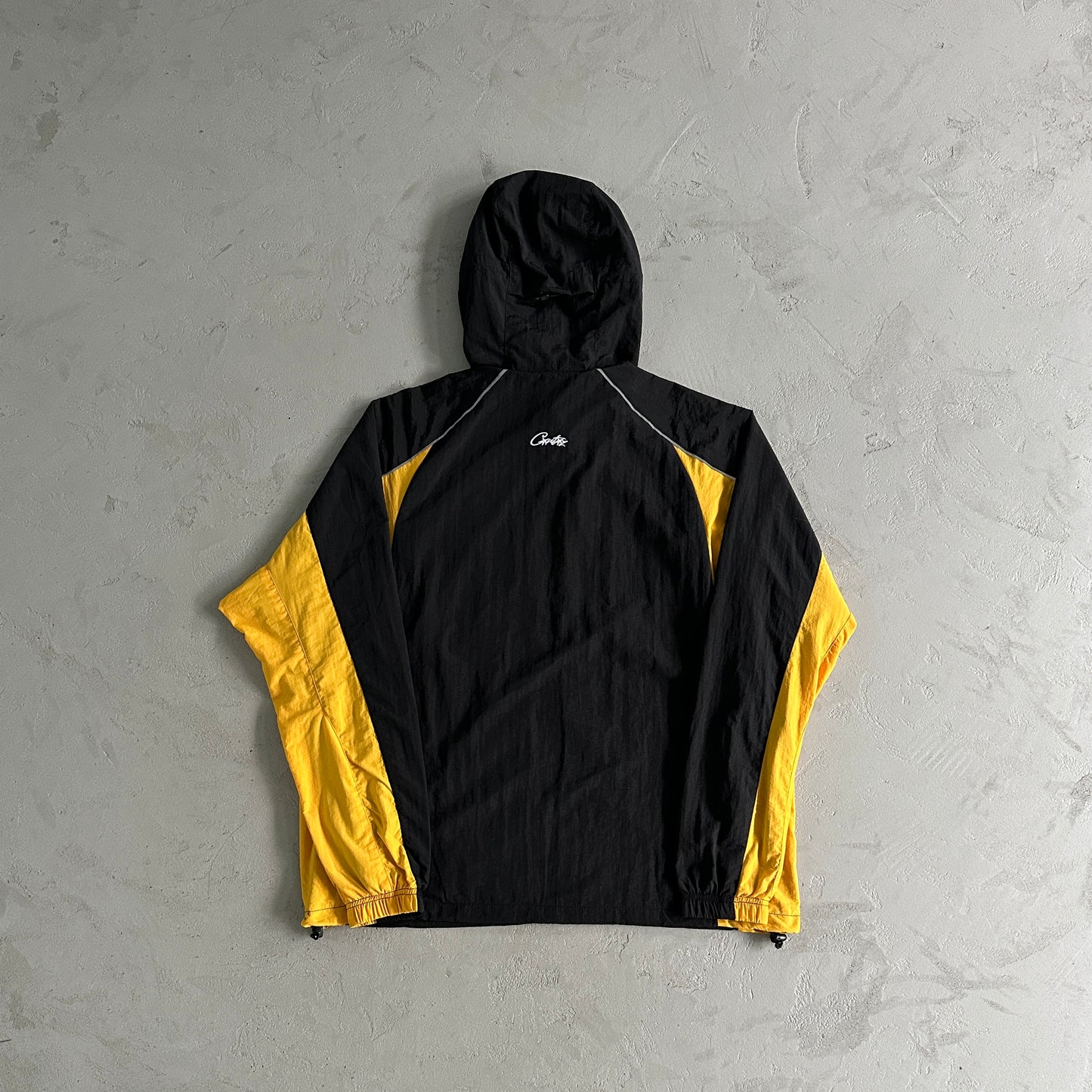 Corteiz Spring Jacket “Black Yellow”