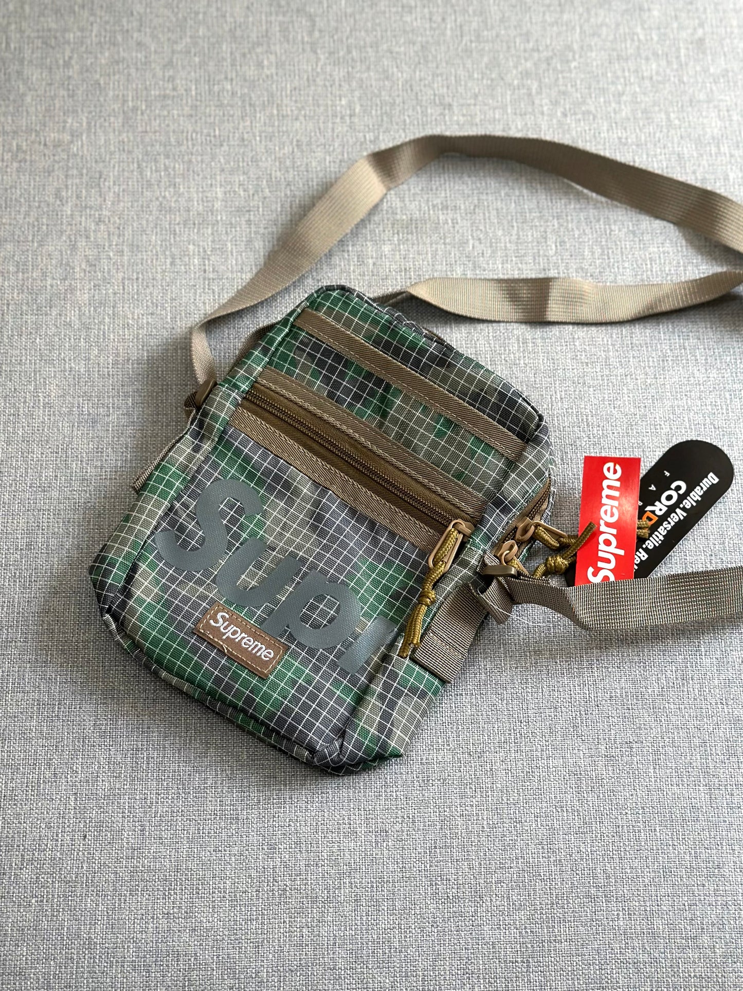Bolsa Supreme SS24 ‘Military Camu’ (Pronta Entrega)