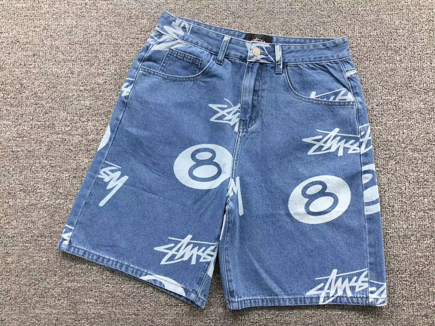 Shorts Stussy Stock 8 Ball Denim
