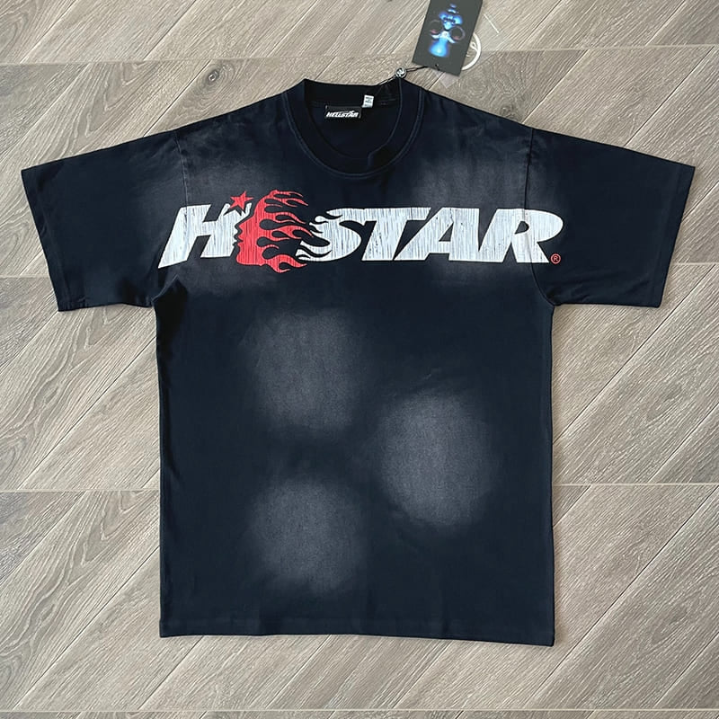 Camiseta Hellstar Cartoon Logo Black