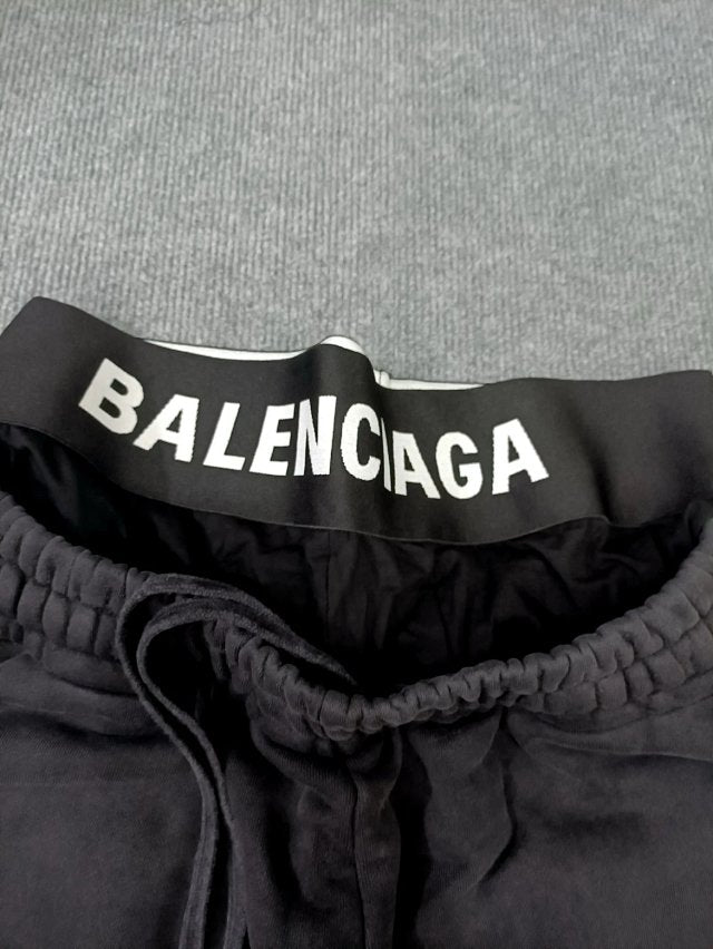 Shorts Balenciaga Double Waist ‘Black’