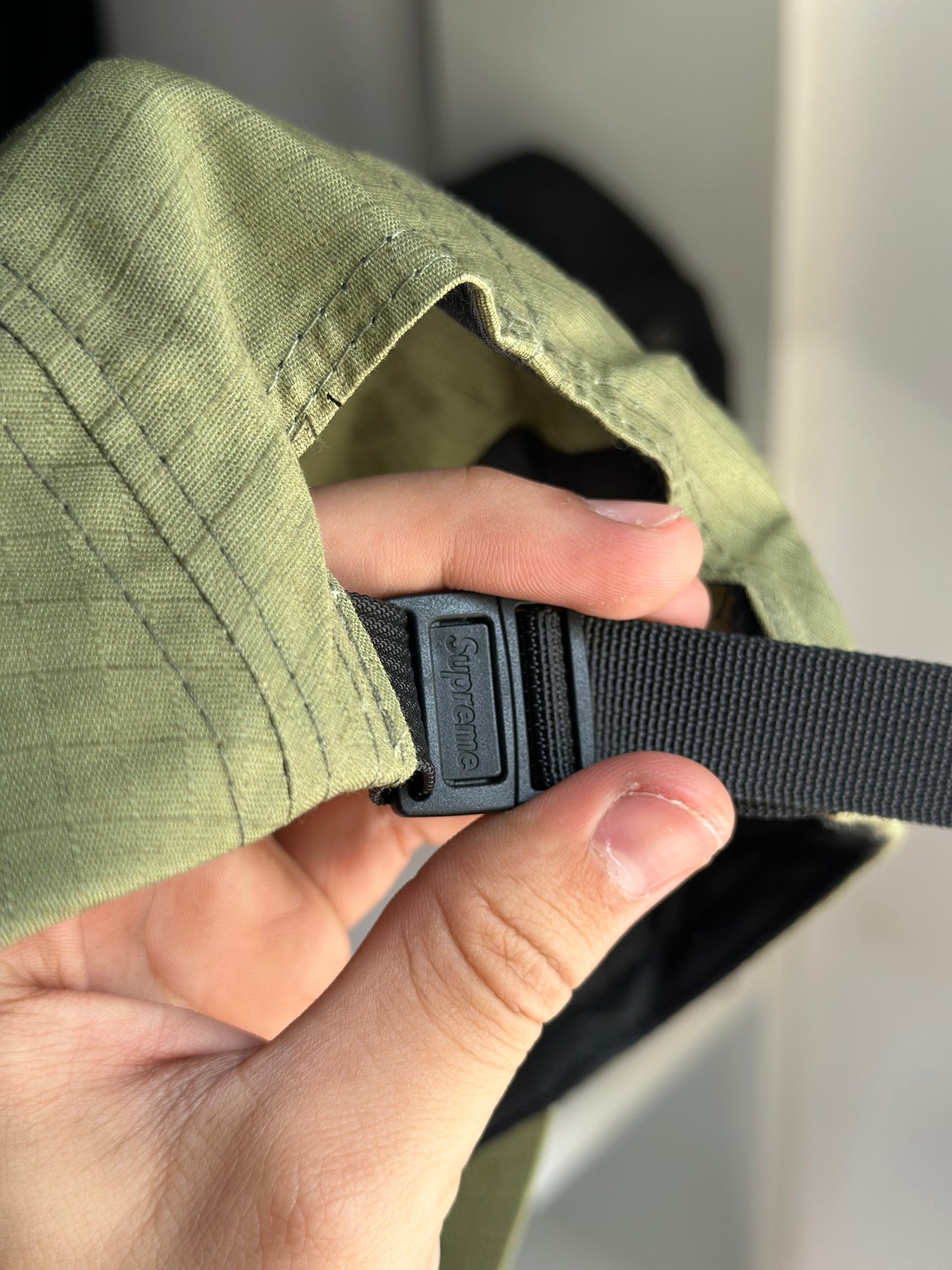 Boné 5 Panel Supreme Bogo Ventile "Verde" (Pronta Entrega)