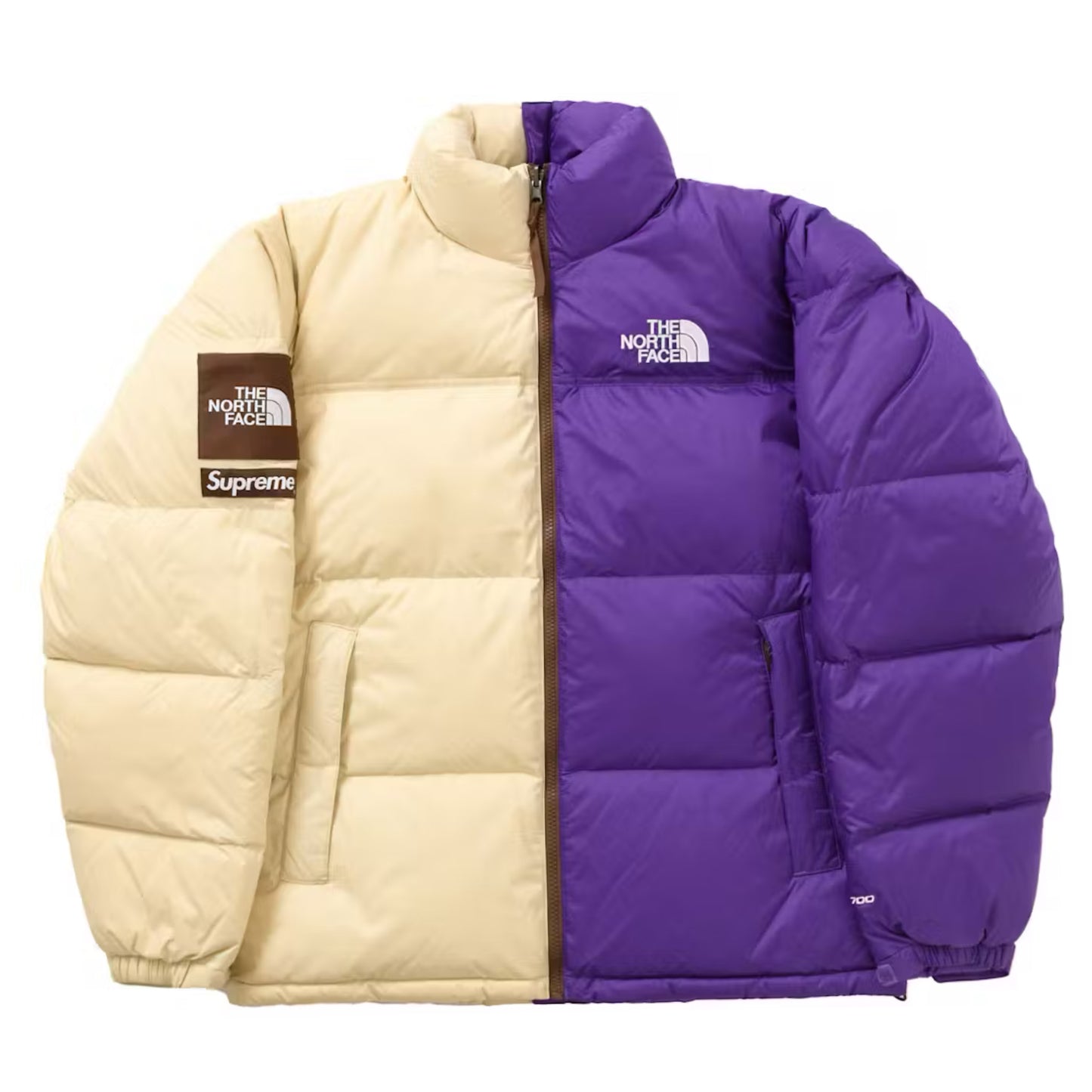 Jaqueta Puffer The North Face x Supreme ‘Split Taped Seam Shell’