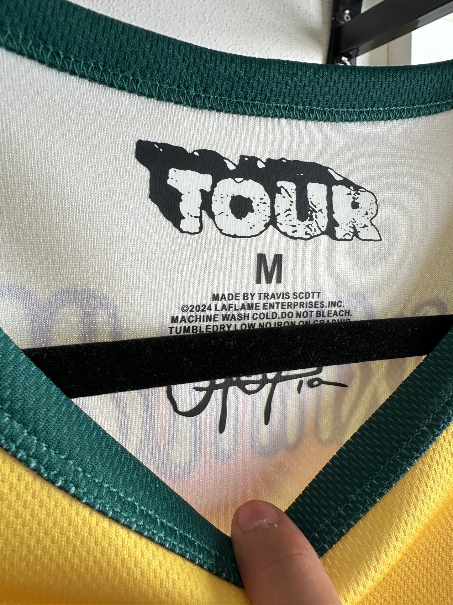 Camiseta Travis Scott Brasil Soccer Jersey (Pronta Entrega)