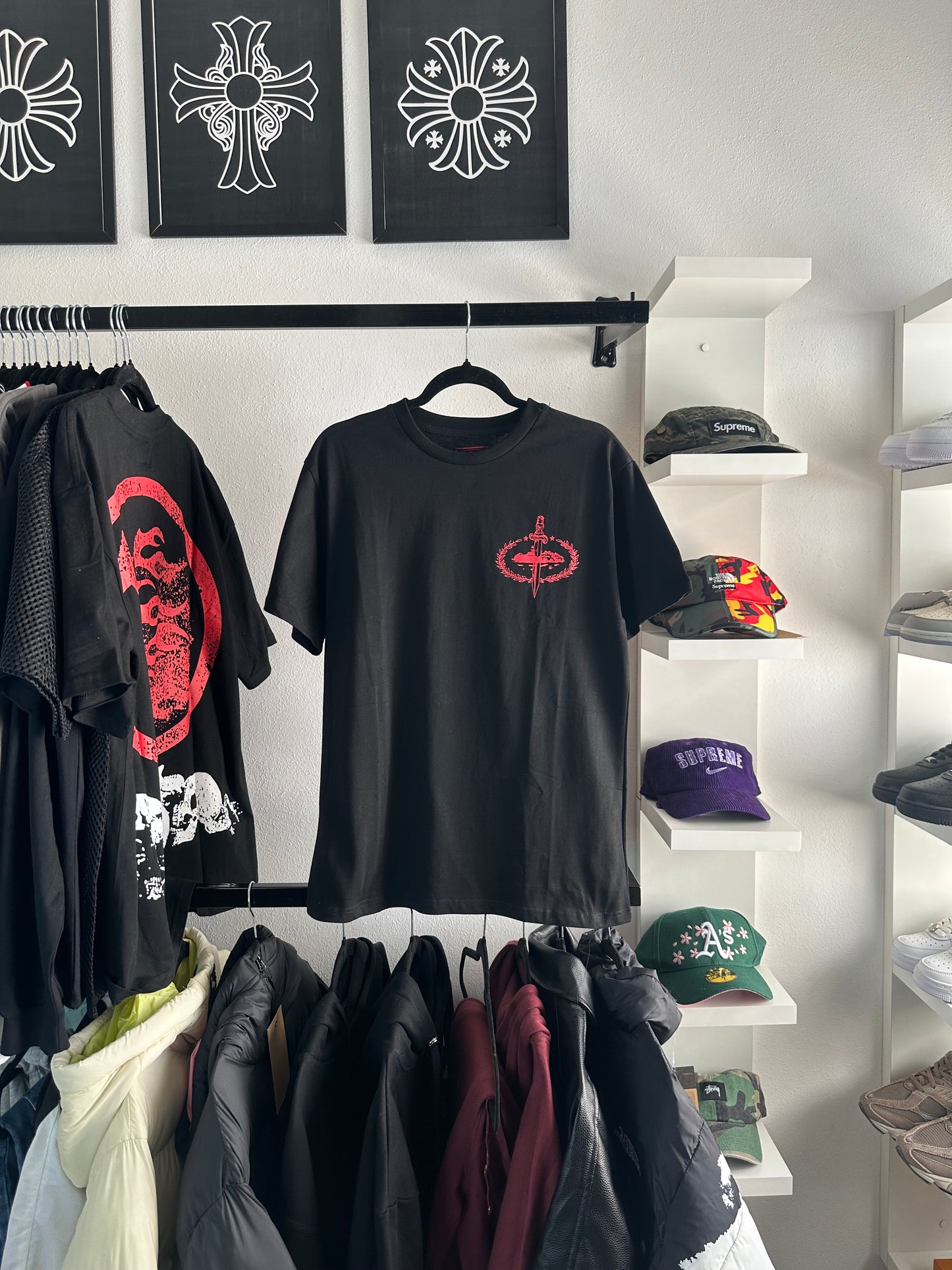 Camiseta Corteiz x 21 Slaughter Gang 21 Savage (Pronta Entrega)