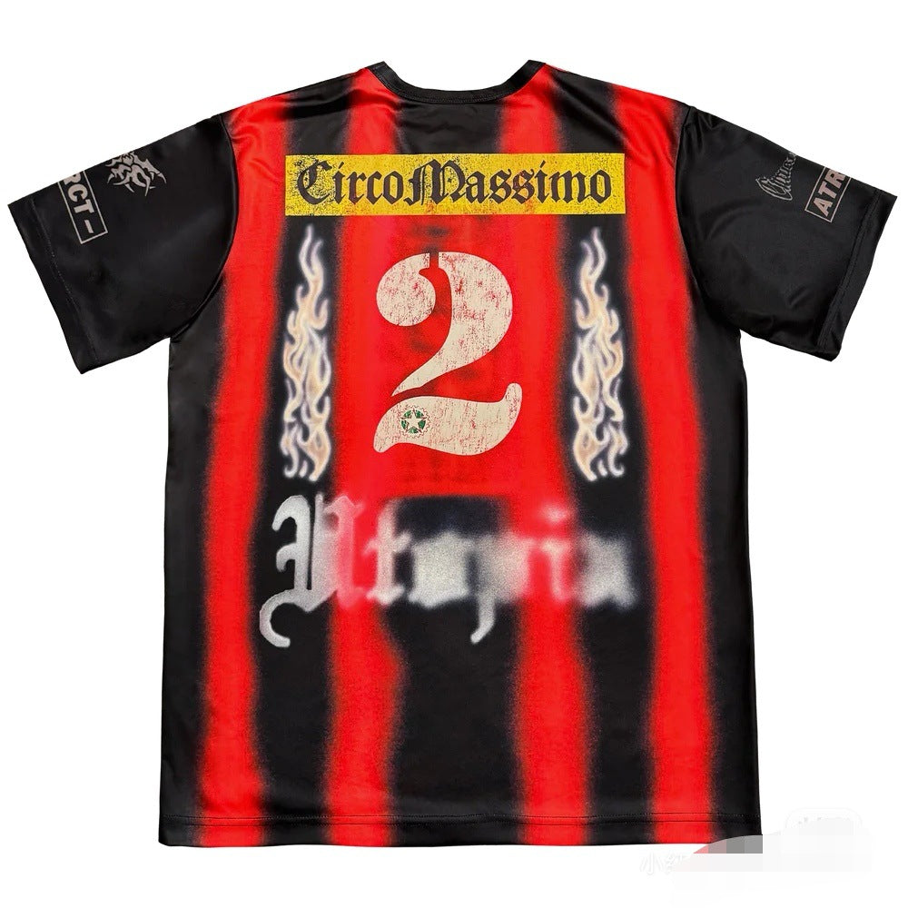 Camiseta Travis Scott Italy Jersey Soccer Circus Maximus Black