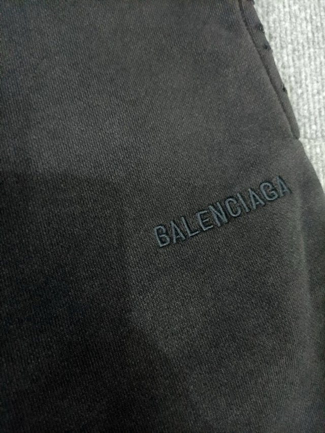 Shorts Balenciaga Double Waist ‘Black’