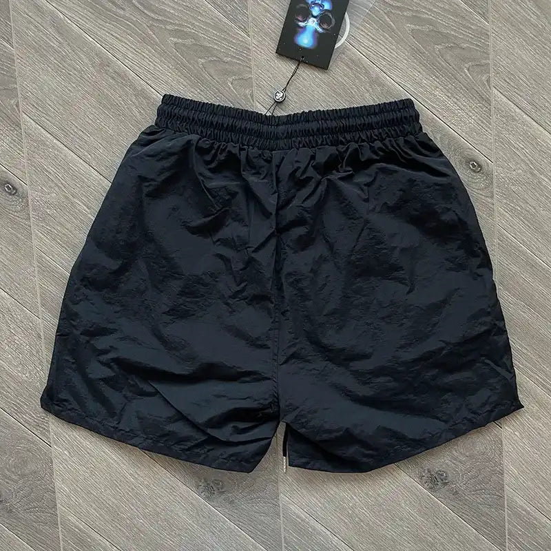 Shorts Hellstar Washed Nylon Athletic Black