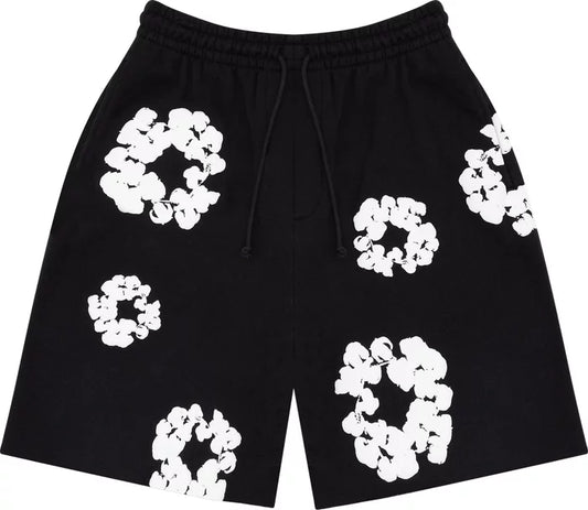 Shorts Denim Tears The Cotton Wreath Black