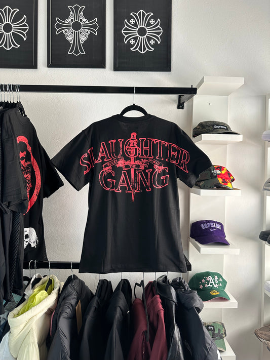 Camiseta Corteiz x 21 Slaughter Gang 21 Savage (Pronta Entrega)
