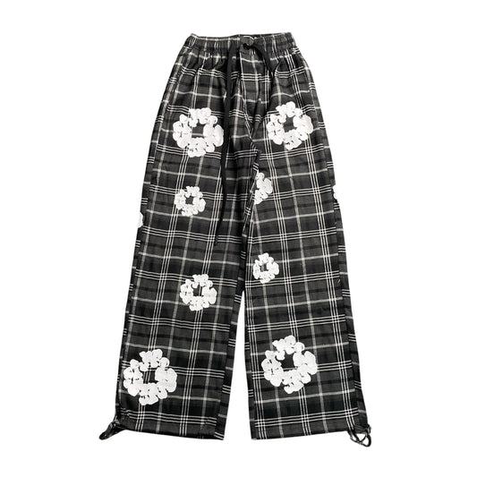 Calça Denim Tears Cotton Wreath Pajama ‘Black’