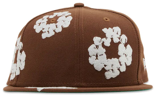 Boné Denim Tears x New Era Cotton Wreath 59/50 “Brown”